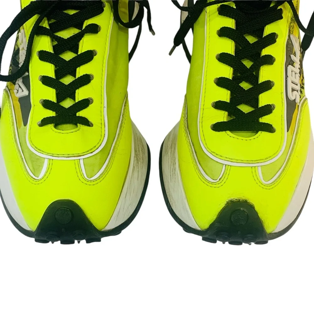 Stella McCartney Sneakers Acid Florescent Green - Picture 9 of 10